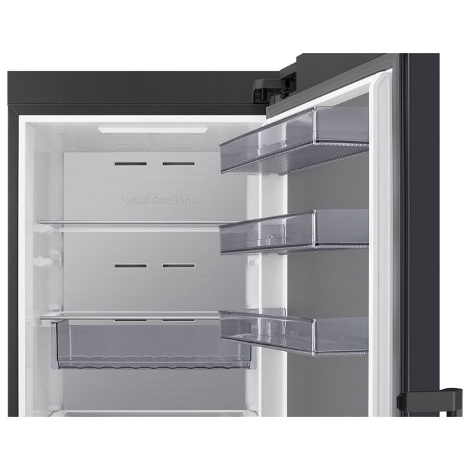 Samsung RR70H39CCFEF Frigorifero Libera installazione 387 L Nero