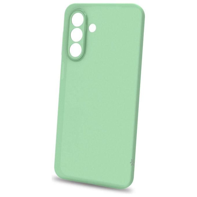 Celly SANDCASE1170GN Cover TPU effetto sabbiato tasti a contrasto Samsung Galaxy A27 5G colore Trasparente Verde