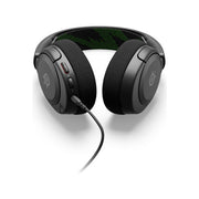 SteelSeries ARCTIS NOVA 1X Auricolare Gaming A Padiglione Cablato Jack 3.5mm Microfono con Cancellazione del Rumore colore Nero Verde