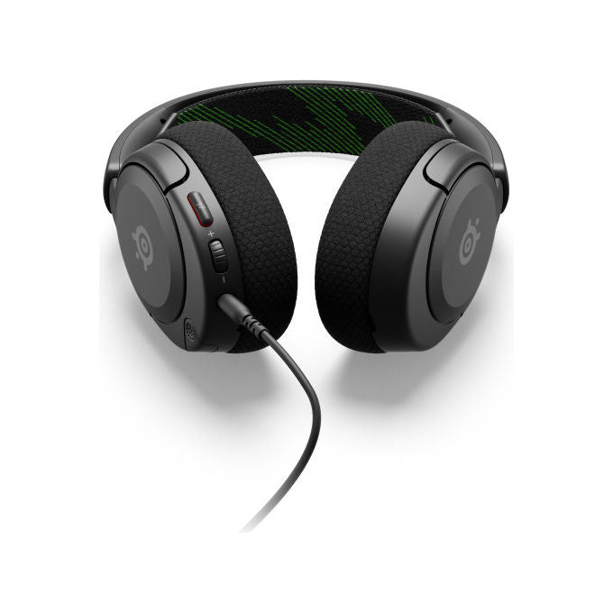 SteelSeries ARCTIS NOVA 1X Auricolare Gaming A Padiglione Cablato Jack 3.5mm Microfono con Cancellazione del Rumore colore Nero Verde