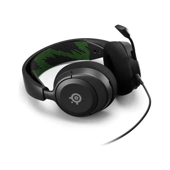 SteelSeries ARCTIS NOVA 1X Auricolare Gaming A Padiglione Cablato Jack 3.5mm Microfono con Cancellazione del Rumore colore Nero Verde