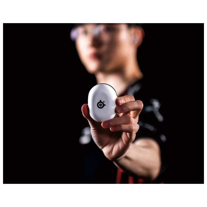 SteelSeries 61682 Arctis GameBuds Auricolari Gaming Wireless In-Ear Bluetooth 5.3 2.4 GHz ANC IP55 10h colore Bianco