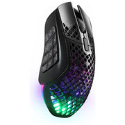 SteelSeries 62618 Aerox 9 Wireless Mouse Gaming Ottico 18 Pulsanti 18000 DPI Bluetooth 2.4 GHz IP54 colore Nero