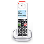 Swissvoice ATL1430189 Xtra 55 Telefono Cordless Aggiuntivo DECT 90 dB +40 dB Compatibile Apparecchi Acustici colore Bianco