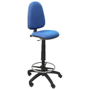 Piqueras y Crespo T12CPB200RN Isso Sgabello da ufficio ergonomico regolabile in altezza tessuto bali colore Blu Navy