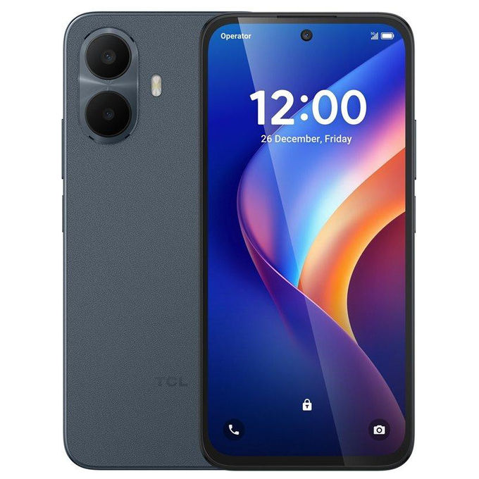 TCL K70 Smartphone 4G Display 6.8'' 4 GB RAM 128 GB MediaTek Helio G100 Turbo Batteria 5200 mAh colore Grigio