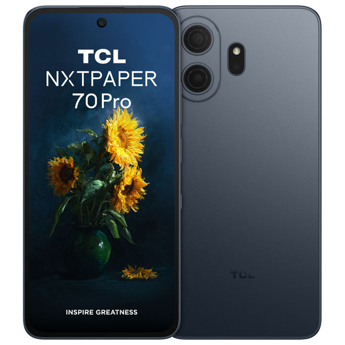 TCL T807D1-2CLCA112 NXTPAPER 70 Pro Smartphone 5G 6.9'' 8 GB 256 GB 50 MP Android 16 IP68 colore Blu
