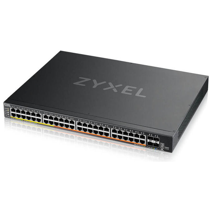 Zyxel XMG2230-52HP Switch Gestito L2-L3 48 porte 2.5G PoE++ 4 SFP+ 10G 2400W colore Nero