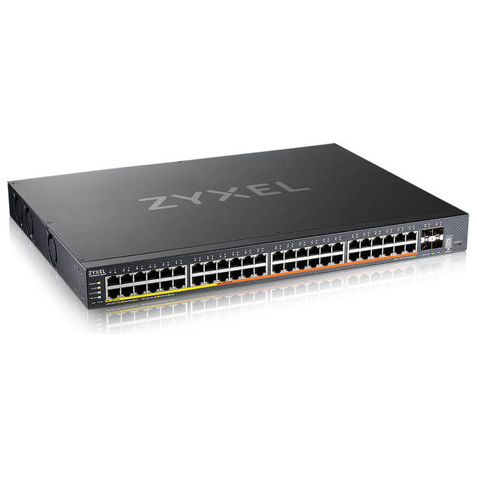Zyxel XMG2230-52HP Switch Gestito L2-L3 48 porte 2.5G PoE++ 4 SFP+ 10G 2400W colore Nero