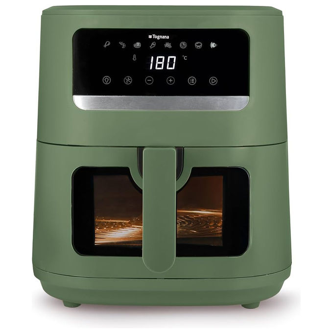 Tognana D2DPN01IRVEA Iridea Piastra a induzione 200-2000W 60-240°C timer display digitale colore Verde Salvia