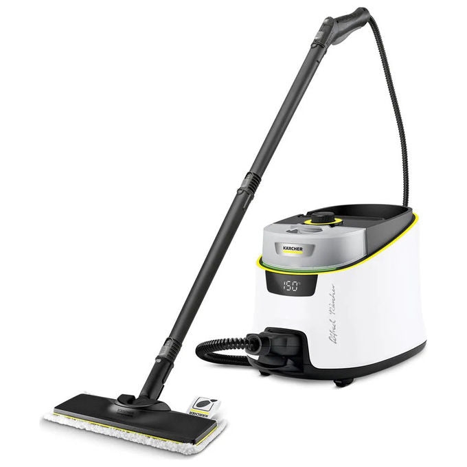 Kärcher 1.513-491.0 SC 5 Deluxe Signature Line Pulitore a Vapore 2250W 4 bar 1,3 L VapoHydro 130 m² colore Bianco