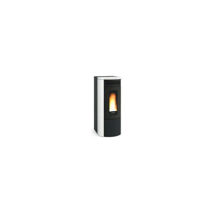 Extraflame Nordica 1291100 Costanza Idro 5.0 Termostufa a Pellet Ermetica 16 kW 459 m³ Classe A+ Wi-Fi colore Bianco