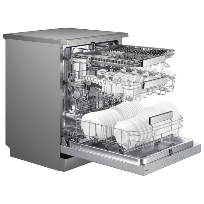 Samsung DW70H73YCFRU1 Lavastoviglie Libera Installazione 14 coperti Classe C 44 dB Wi-Fi Apertura Automatica (87.5x59.8x60 cm) colore Acciaio inox