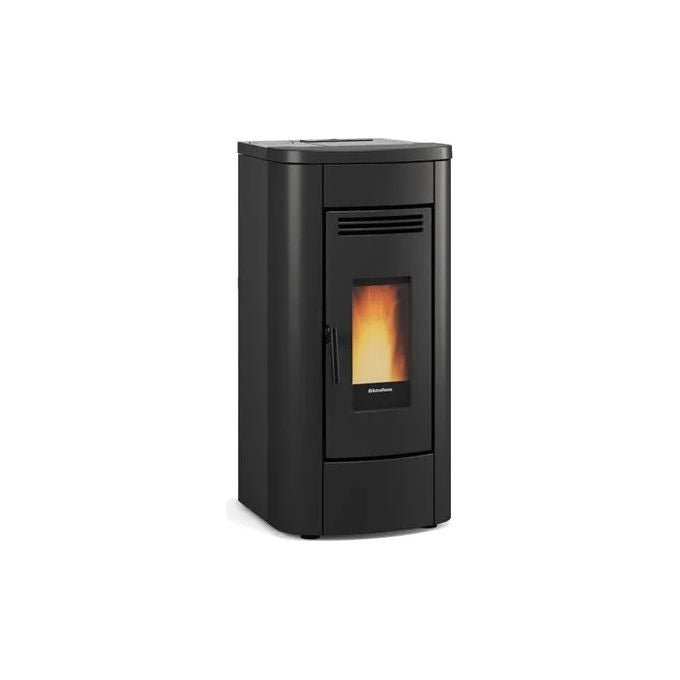Extraflame Nordica KLAUDIA PLUS AD EVO Stufa a Pellet Ermetica Canalizzata 8 kW 92 m² WiFi Classe 5 Stelle colore Nero