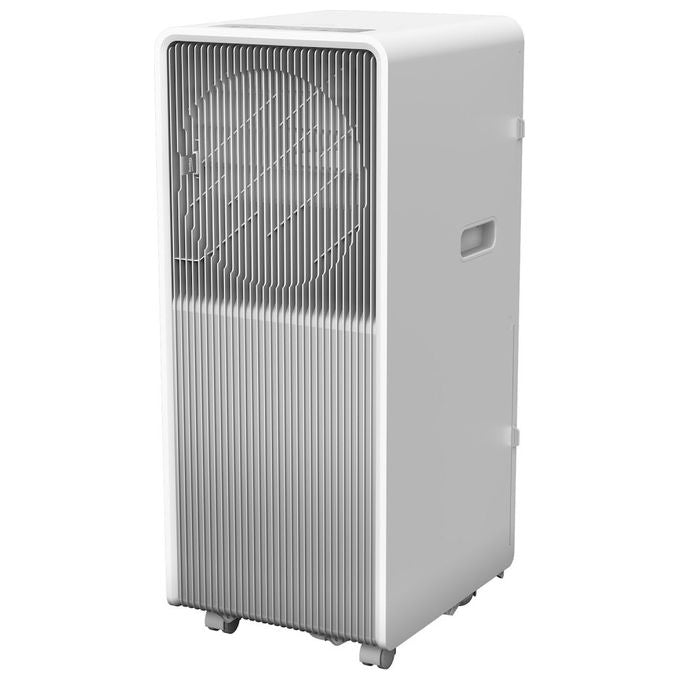 Beko BP412H Condizionatore portatile 12000 BTU Classe A Raffrescamento e Riscaldamento WiFi Timer 24h R290 Deumidificazione colore Bianco Grigio