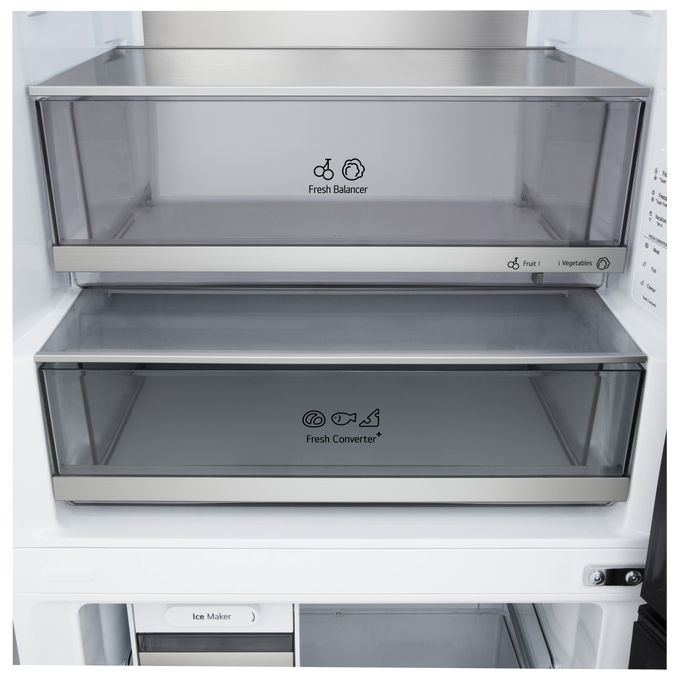 LG GBBW726AMB Frigorifero Combinato 465L Classe A 29 dB Wi-Fi Metal Sorbet (203x70x70 cm)