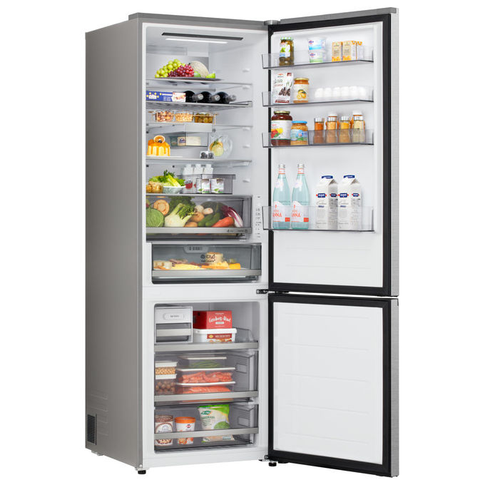 LG GBBW726AMB Frigorifero Combinato 465L Classe A 29 dB Wi-Fi Metal Sorbet (203x70x70 cm)