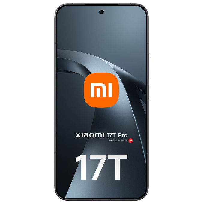 Xiaomi 17T PRO Smartphone 5G 6.83'' AMOLED 144Hz MediaTek Dimensity 9500 12 GB 512 GB Leica Triple Camera 7000 mAh colore Nero