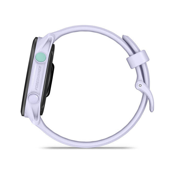 Garmin 010-04307-03 Forerunner 70 Smartwatch GPS AMOLED 1.2'' 80+ Sport 5 ATM 13 giorni batteria colore Lavanda