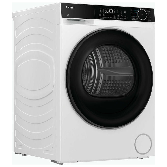 Haier HD80D357U1IT X Series 5 Asciugatrice Pompa di Calore 8 Kg Classe D Wi-Fi 15 Programmi 62 dB (84x59x59 cm) colore Bianco