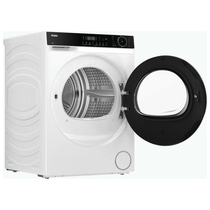 Haier HD80D357U1IT X Series 5 Asciugatrice Pompa di Calore 8 Kg Classe D Wi-Fi 15 Programmi 62 dB (84x59x59 cm) colore Bianco