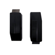 Cisa 7A63.51 ALPHA Coppia Scrocchi Autobloccanti Laterali per Maniglione Antipanico 2 pezzi colore Nero