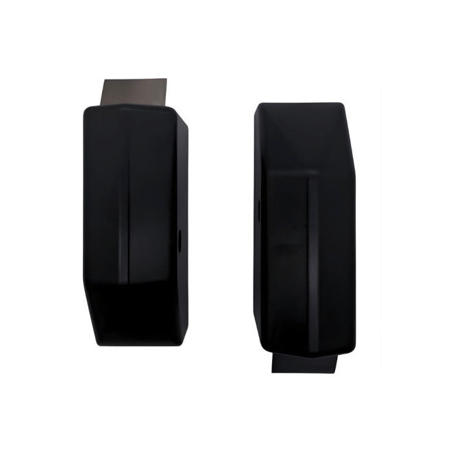 Cisa 7A63.51 ALPHA Coppia Scrocchi Autobloccanti Laterali per Maniglione Antipanico 2 pezzi colore Nero