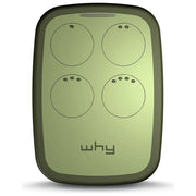 Sice Why Evo Noa Radiocomando Universale Multifrequenza 4 Tasti Autoapprendimento Fisso e Rolling Code colore Verde