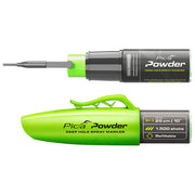 Pica SPRAYMARKER Powder 2020 Marcatore Spray per Fori Profondi fino a 250 mm 360° Zero Gas fino a 1500 colpi colore Verde
