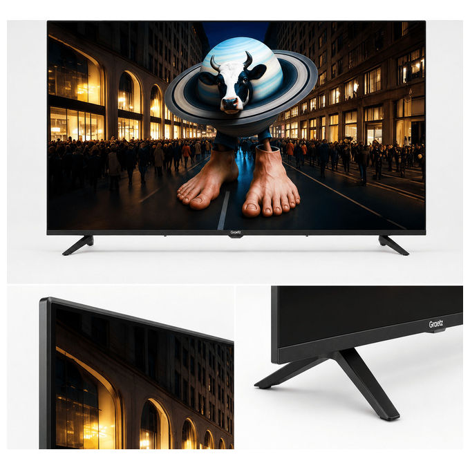 Graetz GR43L1570 Smart TV LED 43'' Full HD HDR10 WebOS Wi-Fi Bluetooth DVB-T2-S2