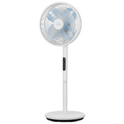 Midea MFS302RDDW Ventilatore a piantana 8 pale 9 velocita' Motore DC Telecomando Display LCD 19 dB colore Bianco