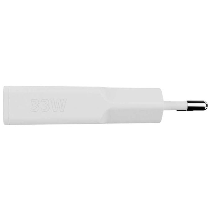 Xtorm XG2SL033 Go2 Series Caricabatterie SlimLine 33W USB-C PD USB-A Quick Charge 3.0 2 porte colore Bianco