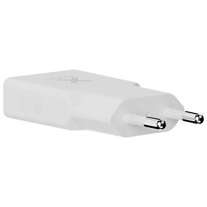 Xtorm XG2SL033 Go2 Series Caricabatterie SlimLine 33W USB-C PD USB-A Quick Charge 3.0 2 porte colore Bianco