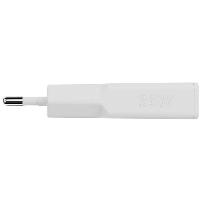 Xtorm XG2SL033 Go2 Series Caricabatterie SlimLine 33W USB-C PD USB-A Quick Charge 3.0 2 porte colore Bianco