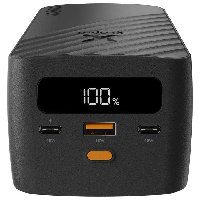 Xtorm XG2401 Go2 Powerbank 40000 mAh 45W USB-C PD USB-A QC3.0 Display digitale colore Nero