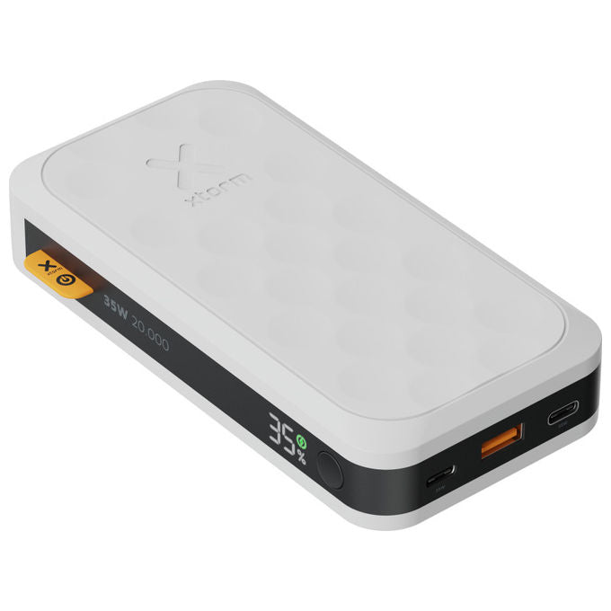 Xtorm FS5200 Fuel Series 5 Powerbank 20000 mAh 35W 2x USB-C 1x USB-A Quick Charge 3.0 colore Bianco