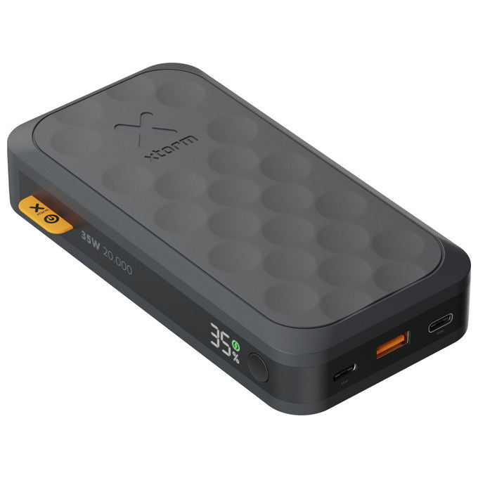 Xtorm FS5201 Fuel Series 5 Powerbank 20000 mAh 35W USB C PD 3 Porte Display LCD colore Nero