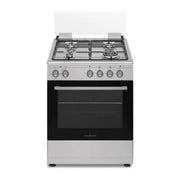 Schaub Lorenz SS631EX Cucina a libera installazione 4 fuochi Gas Forno Elettrico Ventilato 59 L Classe A (86x60x60 cm) colore Inox