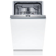 Bosch SPI4EMS17E Serie 4 Lavastoviglie da Incasso Slim 10 coperti Classe B 44 dB AquaStop Wi-Fi (81.5x44.8x57.3 cm) colore Acciaio Inox