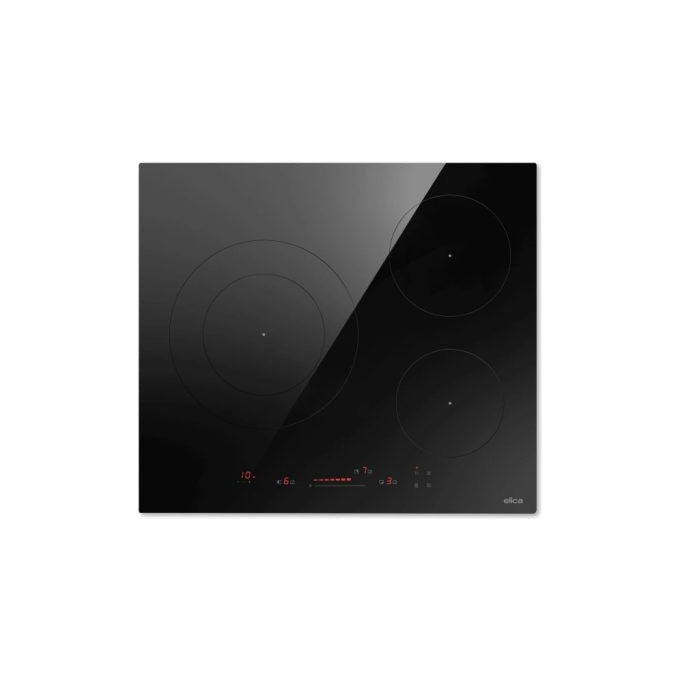 La Germania PLG63I30NV Futura Piano cottura a induzione 59 cm 3 zone 6500 W comandi touch colore Nero