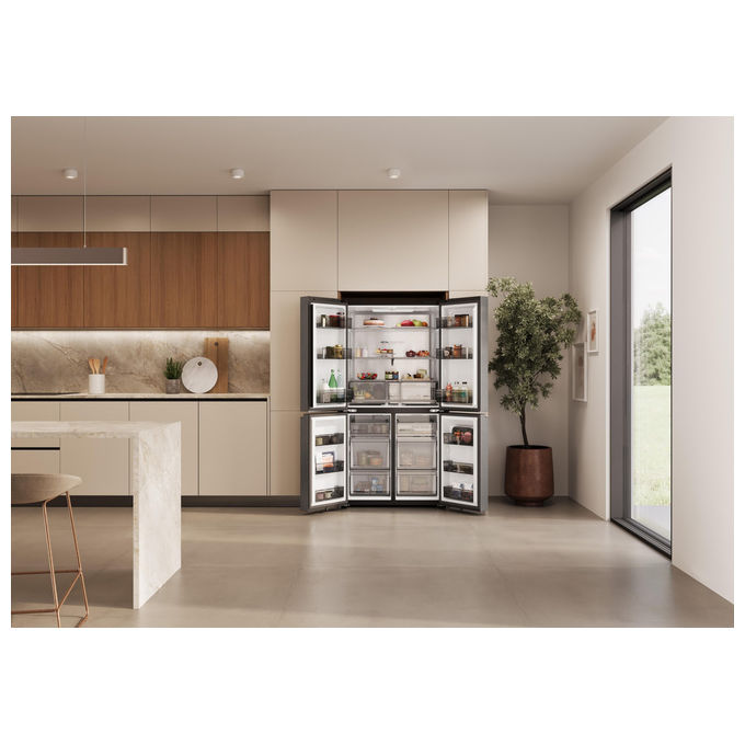 Haier HCR59F18DNMM Frigorifero Multi Porta 706 L Classe D 35 dB No Frost Acciaio Inox ( AAAAxxxxYY cm)