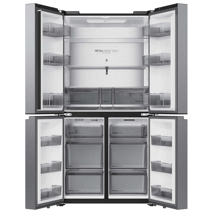 Haier HCR59F18DNMM Frigorifero Multi Porta 706 L Classe D 35 dB No Frost Acciaio Inox ( AAAAxxxxYY cm)