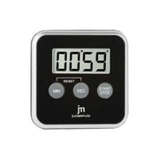 Lowell JT-5416N Timer Contaminuti Digitale con Cronometro e Allarme colore Nero