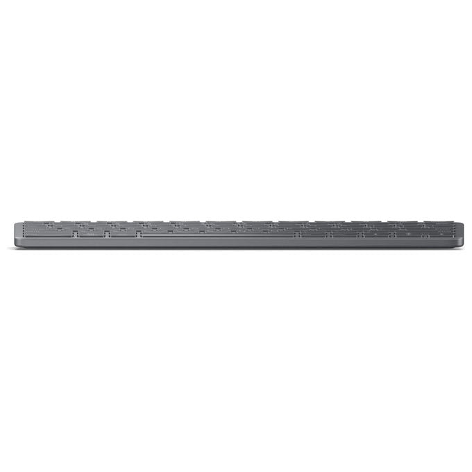 Lenovo ZG38C05814 Multi-Device Tastiera Wireless USB Bluetooth QWERTY universale 60h batteria colore Grigio