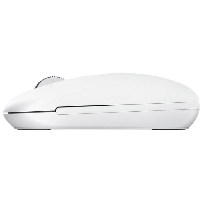 Trust 26019 Seron Slim Multi Mouse Wireless Bluetooth Ottico 3200 DPI 7 Tasti Silenzioso Ricaricabile colore Bianco