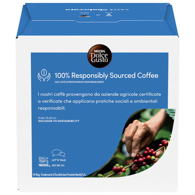 Nescafé 12602908 Dolce Gusto Capsule Caffe' Shakerato 16 capsule compatibili Dolce Gusto