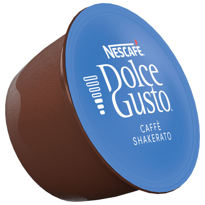 Nescafé 12602908 Dolce Gusto Capsule Caffe' Shakerato 16 capsule compatibili Dolce Gusto