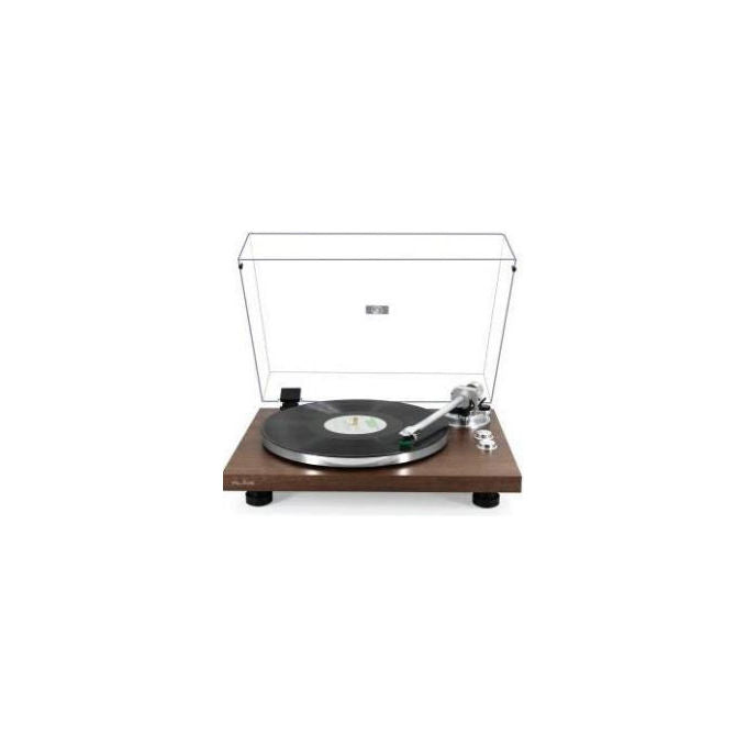 Rline RLTN22GWLN Giradischi Vinili Bluetooth Trazione a Cinghia 33 45 Giri Piatto 12'' Alluminio Cartuccia VM-95E Preamplificatore colore Noce Lucido