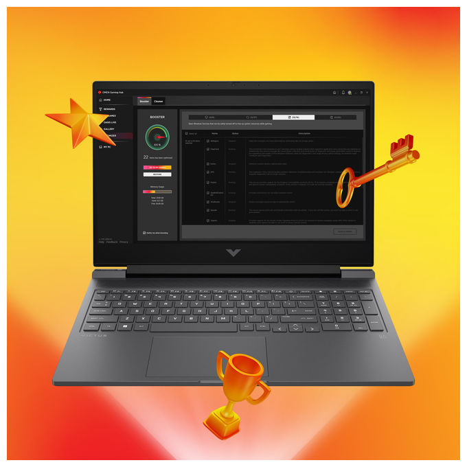 HP VICTUS16-R0028NL Notebook Gaming Intel Core i7-13620H 16GB RAM NVIDIA RTX 4070 SSD 1TB colore Nero