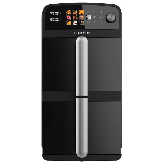 Cecotec A90_EU01_109329 Cecofry DuoLevel 10000 Friggitrice ad aria 10 L 2400 W 2 Cestelli 10 Programmi Pannello Touch colore Nero